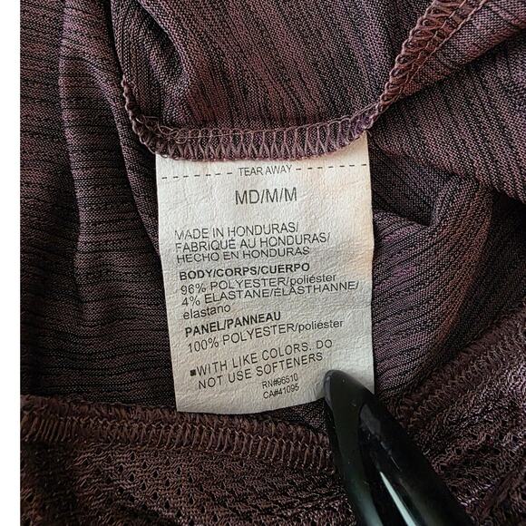 Under Armour heat gear purple long sleeve shirt - medium - Picture 4 of 4